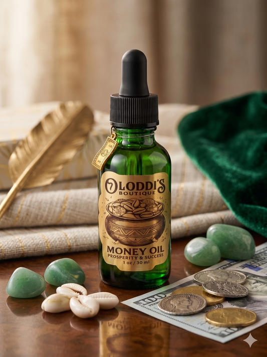 1 oz Money Ritual Oil – Prosperity & Success