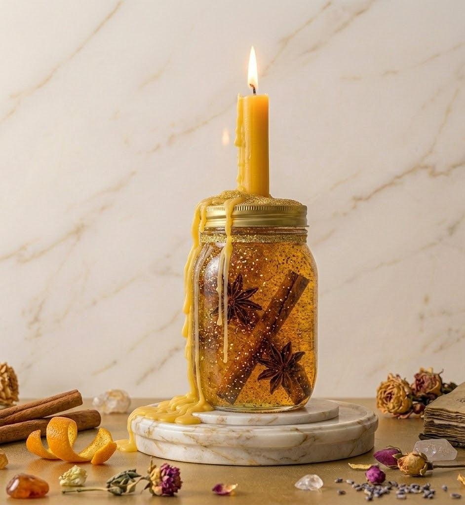 Oshun’s Golden Honey Jar: Custom Sweetening Ritual