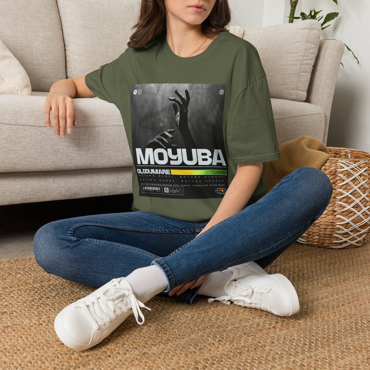 The "MOYUBA" Prayers to Olodumare Tshirt! Gift for Devotee or GodParent!