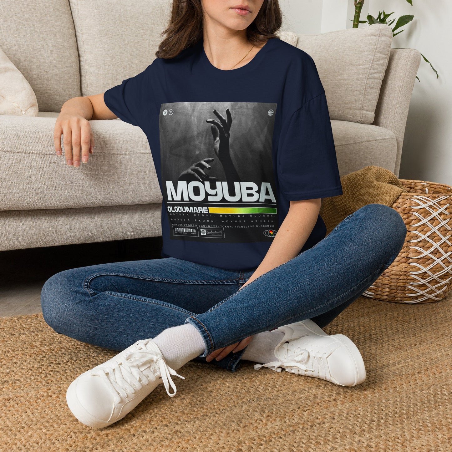 The "MOYUBA" Prayers to Olodumare Tshirt! Gift for Devotee or GodParent!