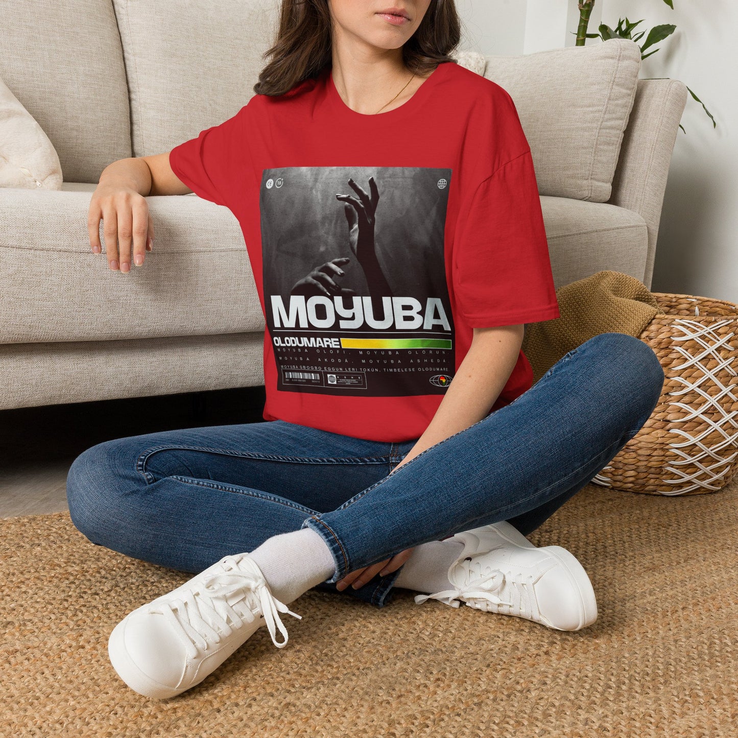 The "MOYUBA" Prayers to Olodumare Tshirt! Gift for Devotee or GodParent!