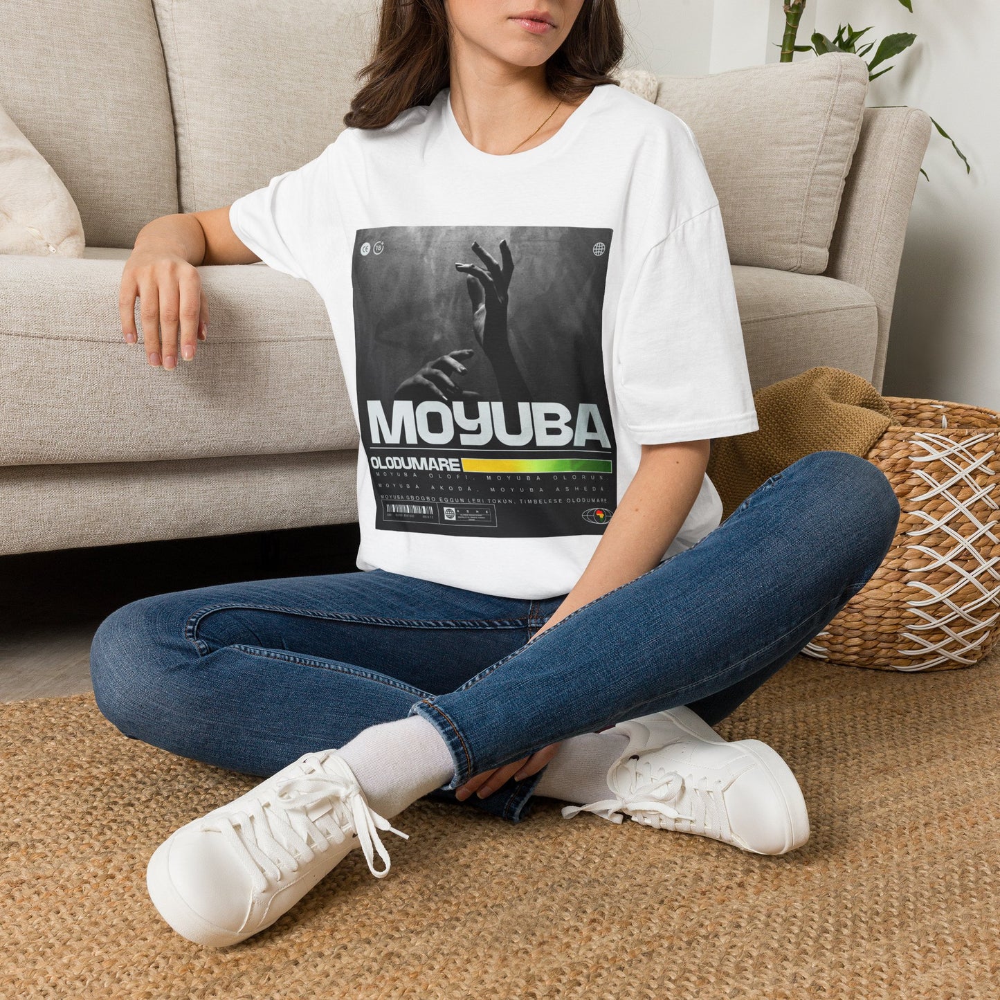 The "MOYUBA" Prayers to Olodumare Tshirt! Gift for Devotee or GodParent!