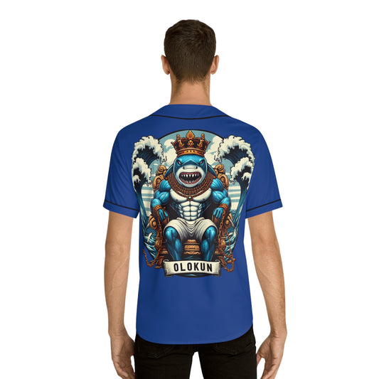 Ashe OLOKUN Jersey, Royal Crowned Shark,  Urban Style Jersey