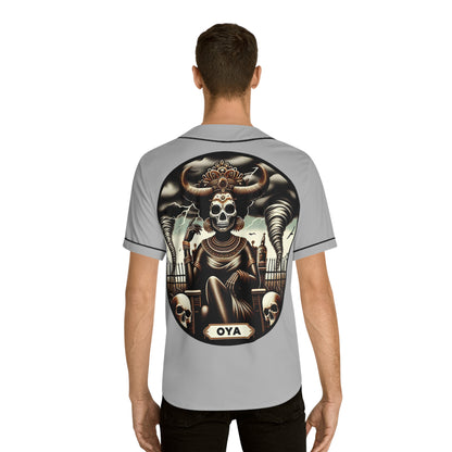 Ashe OYA jersey, Royal Crowned Buffalo, Orisha Based Urban Style Jersey