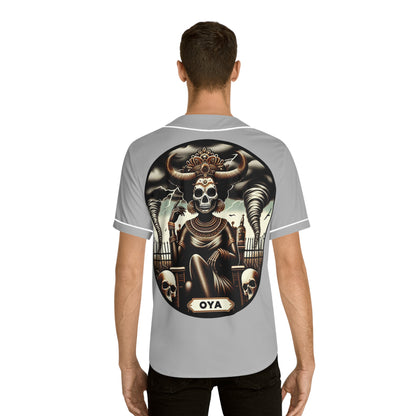 Ashe OYA jersey, Royal Crowned Buffalo, Orisha Based Urban Style Jersey