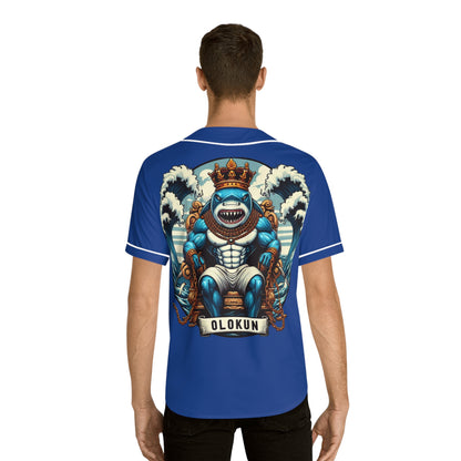 Ashe OLOKUN Jersey, Royal Crowned Shark,  Urban Style Jersey
