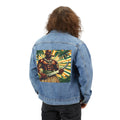 Orisha OGGUN Denim Jean Jacket! Gift for Godparents or Devotee