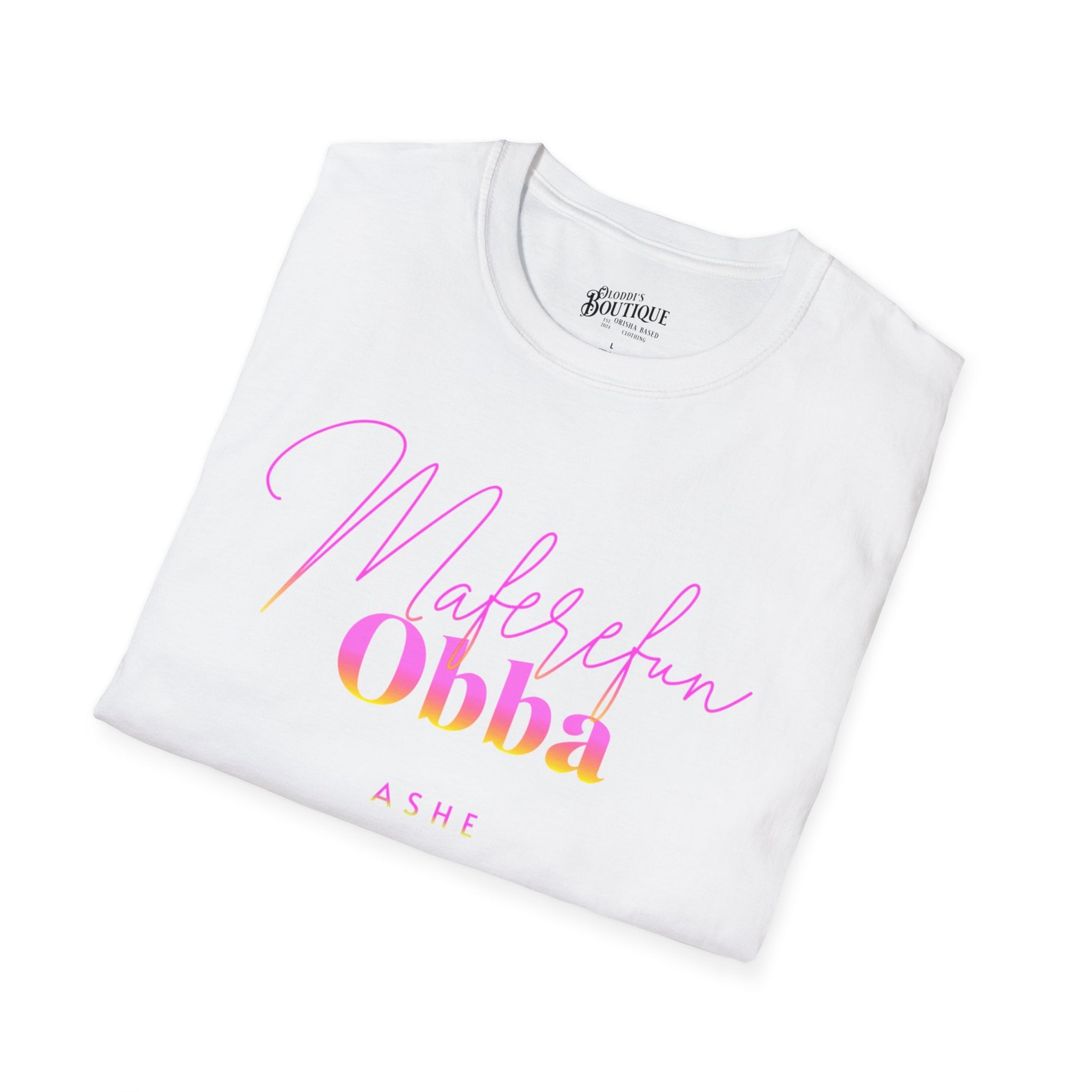 Maferefun OBBA "A Warrior Queen in Africa" tshirt, Ashe Orisha Obba Tee, Gift for godparent or Devotee, Omo OBBA tshirt!