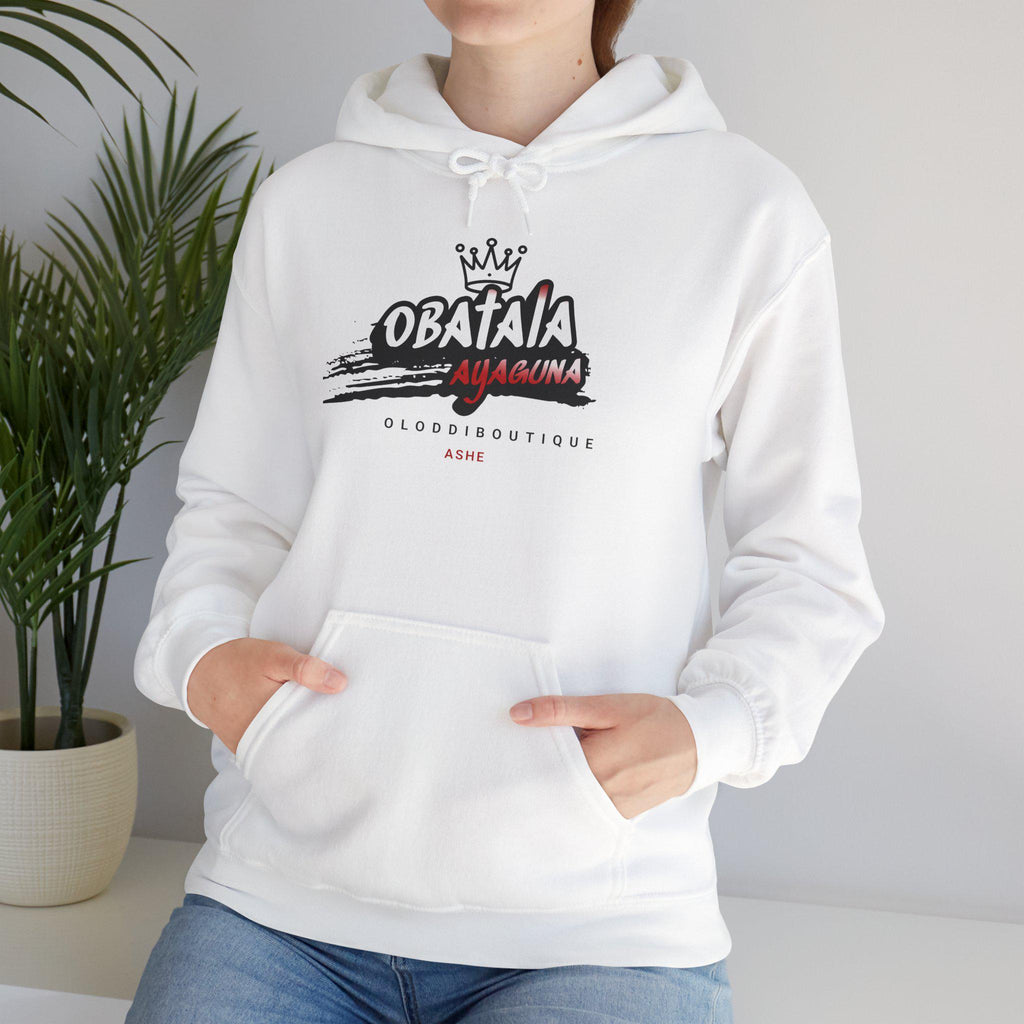 Obatalá AYÁGUNA, Orisha inspired Unisex Hoodie!! Gift for devotee or Godparent! Omo OBATALÁ hoodie!