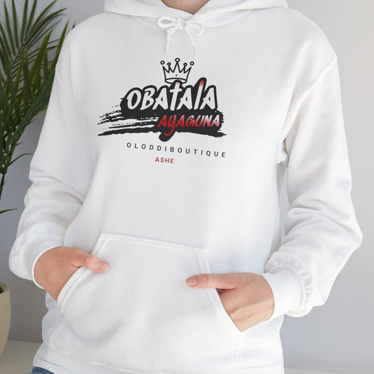 Obatalá AYÁGUNA, Orisha inspired Unisex Hoodie!! Gift for devotee or Godparent! Omo OBATALÁ hoodie!