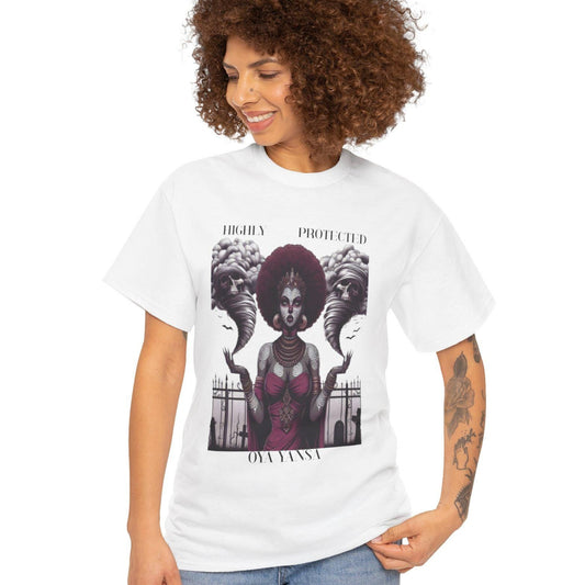 Highly Protected OYA YANSA Orisha Tshirt! Gift for Godparents or Devotee! Graphic ORISHA Tee!