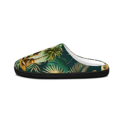 Orunla "golden wisdom" stylish orisha based comfy indoor slippers, Orunla IFA elephant and books SLIPPERS. GIFT for devotee