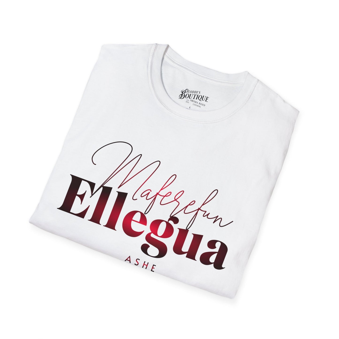 Maferefun ELLEGUA *A King in Africa* tshirt , Ashe Ellegua tee, Gift for devotee or godparent, omo ellegua!
