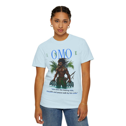 Omo INLE Tee, Orisha Unisex Tshirt! Afro Spiritual Tee! Gift for Devotee or Godparent! Ashe INLE!