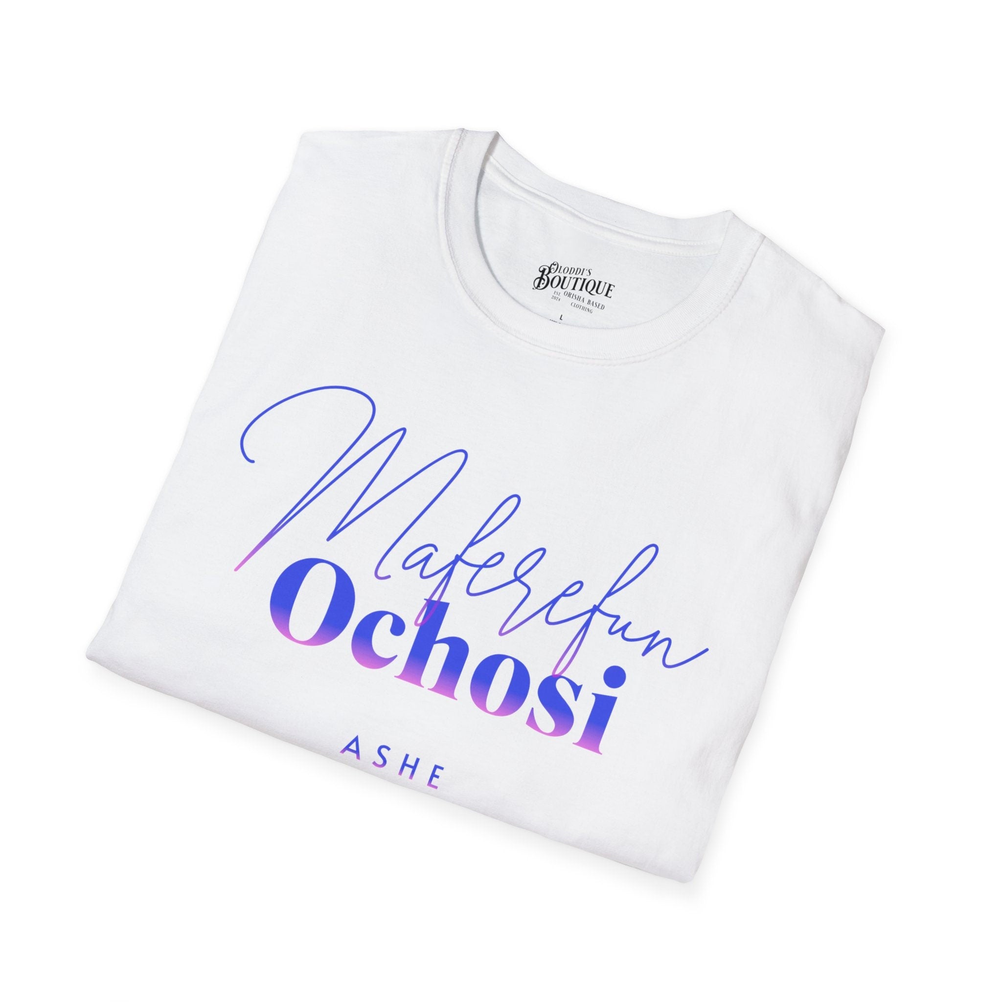 Maferefun OCHOSI "Royal hunter in Africa" tshirt, ashe ochosi tee, Gift for devotee or godparents! omo ochosi tshirt