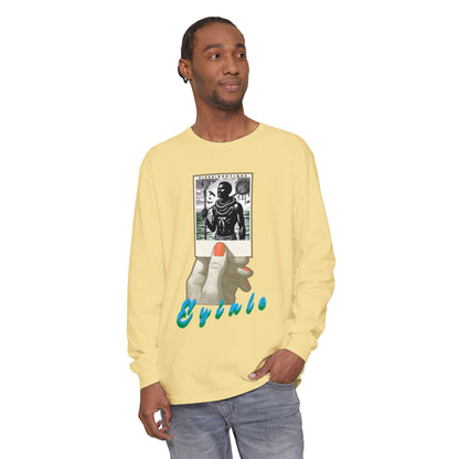 Polaroid Erinle (Eyinle) Long Sleeve Tee for Devotee & Godparent! Orisha Polaroid Collection