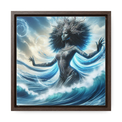 Maferefun YEMAYA Gallery Canvas Wrap – Orisha Altar & Shrine Art | Gift for Devotee or Godparent