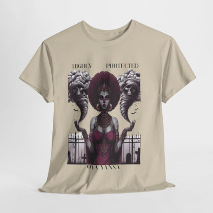 Highly Protected OYA YANSA Orisha Tshirt! Gift for Godparents or Devotee! Graphic ORISHA Tee!