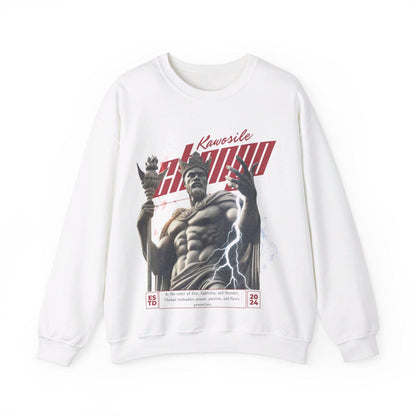 Orisha Changó “Marble Royalty” Sweatshirt – Ruler of Thunder | Gift for Devotee or Godparent