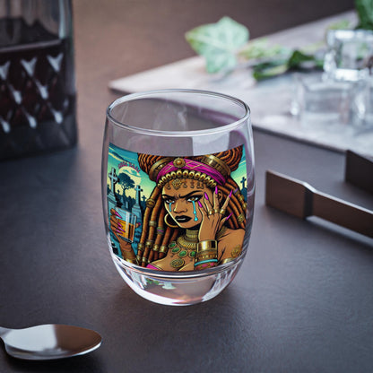 Obba Nani “Cheers To” Whiskey Style Drinking Glass – Gift for Devotee or Godparent