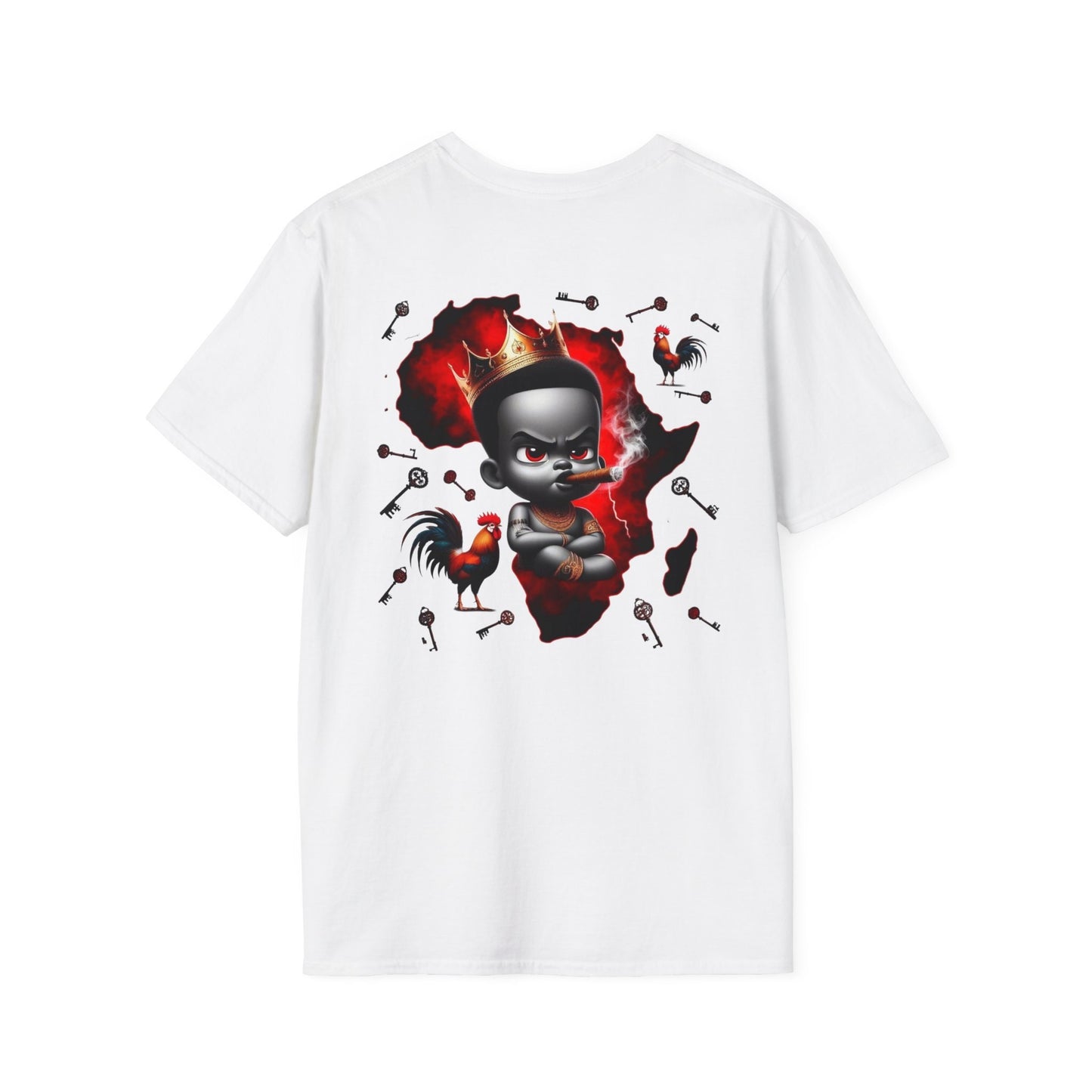 Maferefun ELLEGUA *A King in Africa* tshirt , Ashe Ellegua tee, Gift for devotee or godparent, omo ellegua!