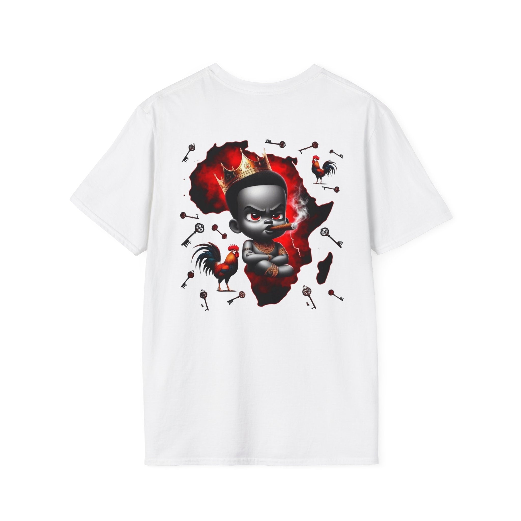 Maferefun ELLEGUA *A King in Africa* tshirt , Ashe Ellegua tee, Gift for devotee or godparent, omo ellegua!