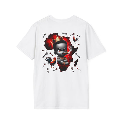 Maferefun ELLEGUA *A King in Africa* tshirt , Ashe Ellegua tee, Gift for devotee or godparent, omo ellegua!