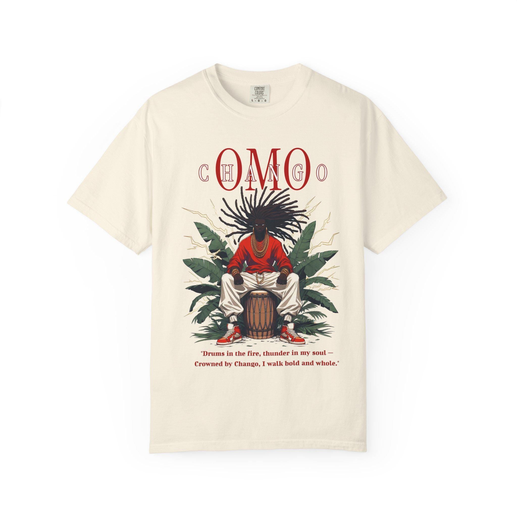 Omo Chango Orisha-Inspired Comfort Colors T-Shirt – Gift for Devotee or Godparent