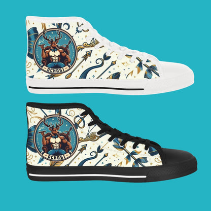Orisha OCHOSI Stylish High Top Sneakers! Gift For Devotee or Godparent!