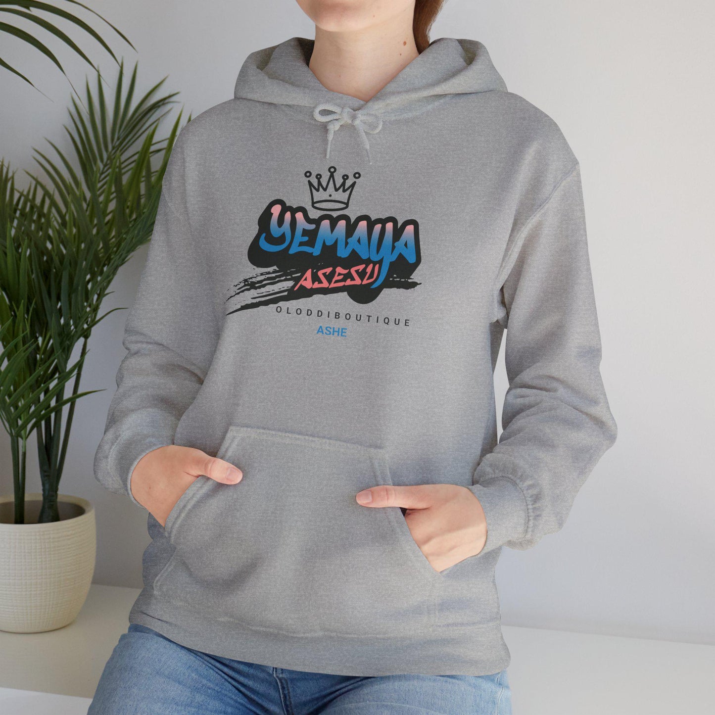 Yemayá ASESU, Orisha inspired Unisex Hoodie!! Gift for devotee or Godparent! Omo YEMAYÁ hoodie!