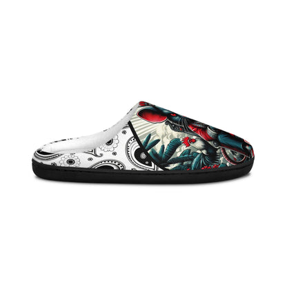 Orisha ESHU " Gangsta Rat" Stylish Comfy indoor slippers, Eshu Ellegua slippers, Gift for Devotee or godparent!