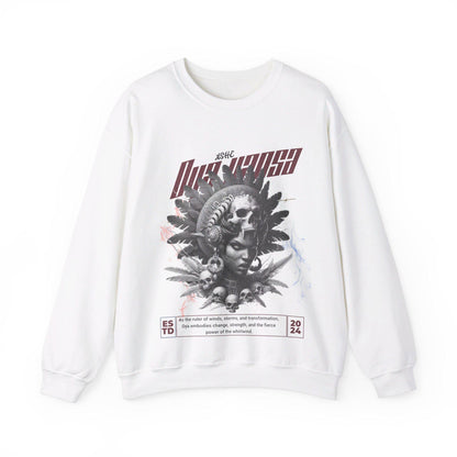Orisha Oya Yansá “Marble Royalty” Sweatshirt – Ruler of Storms | Gift for Devotee or Godparent