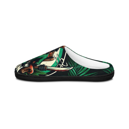 Orisha OGGUN "Armed and Ready" Fierce Dog Indoor Stylish Slippers, Omo Oggun slippers, Gift for devotee or godparent!