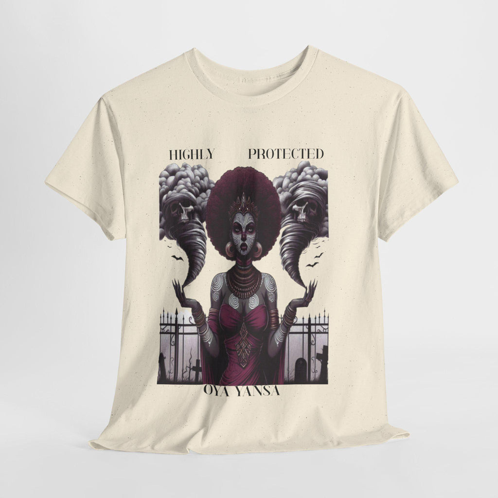 Highly Protected OYA YANSA Orisha Tshirt! Gift for Godparents or Devotee! Graphic ORISHA Tee!