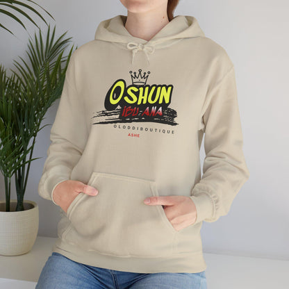 Oshun IBÚ ANA, Orisha inspired Unisex Hoodie!! Gift for devotee or Godparent! Omo OSHUN hoodie!