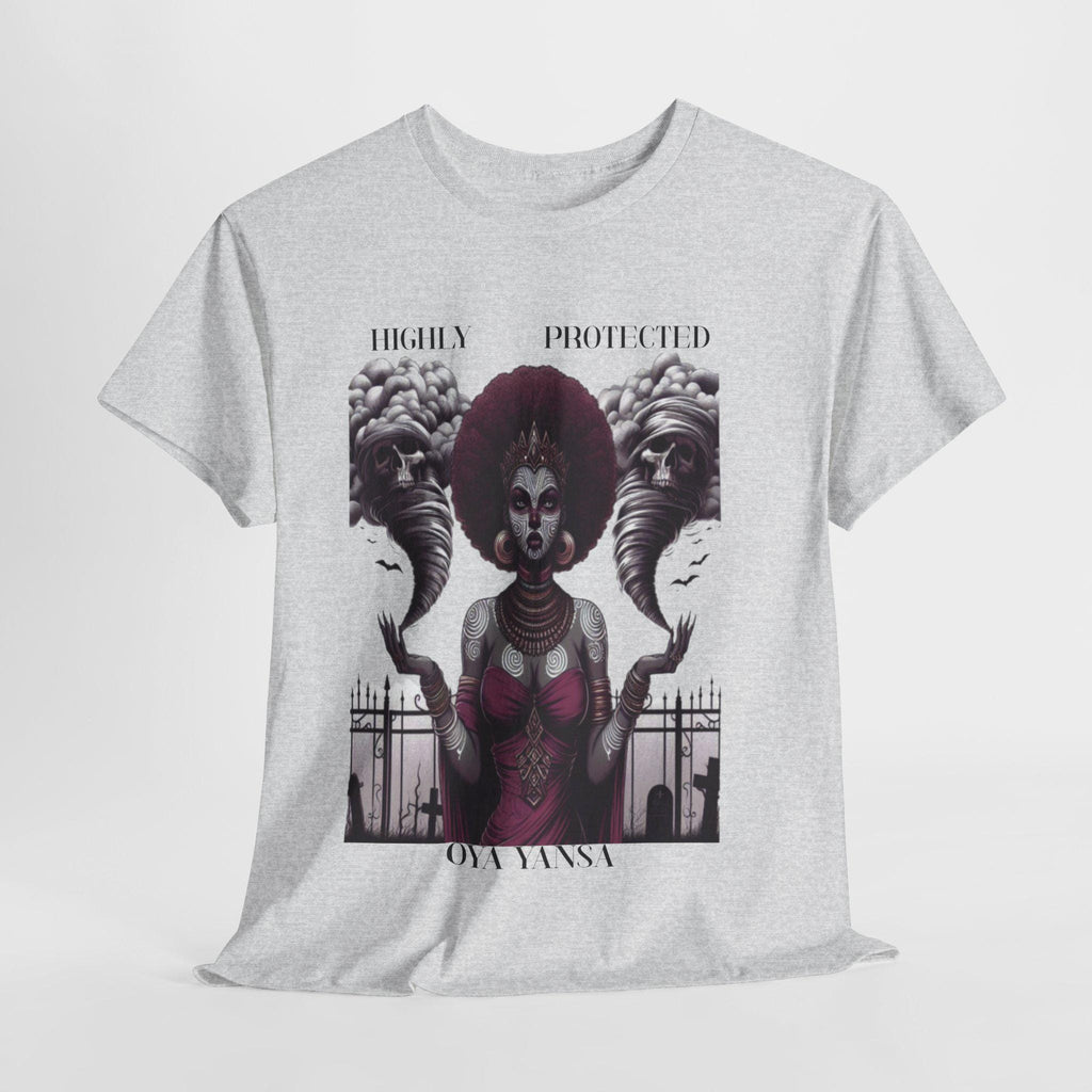 Highly Protected OYA YANSA Orisha Tshirt! Gift for Godparents or Devotee! Graphic ORISHA Tee!