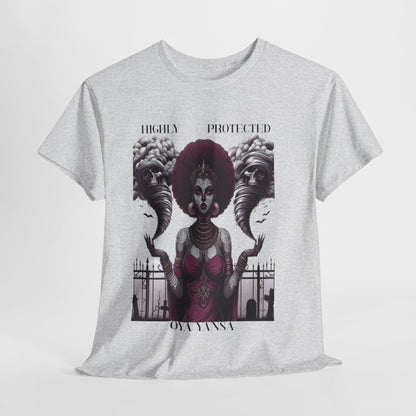 Highly Protected OYA YANSA Orisha Tshirt! Gift for Godparents or Devotee! Graphic ORISHA Tee!