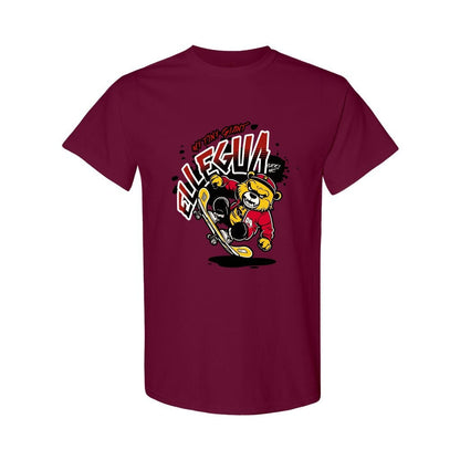 Orisha ELLEGUA "my tiny giant" cute bear on skateboard urban style T-shirt!! Eshu ELLEGUA unisex tshirt