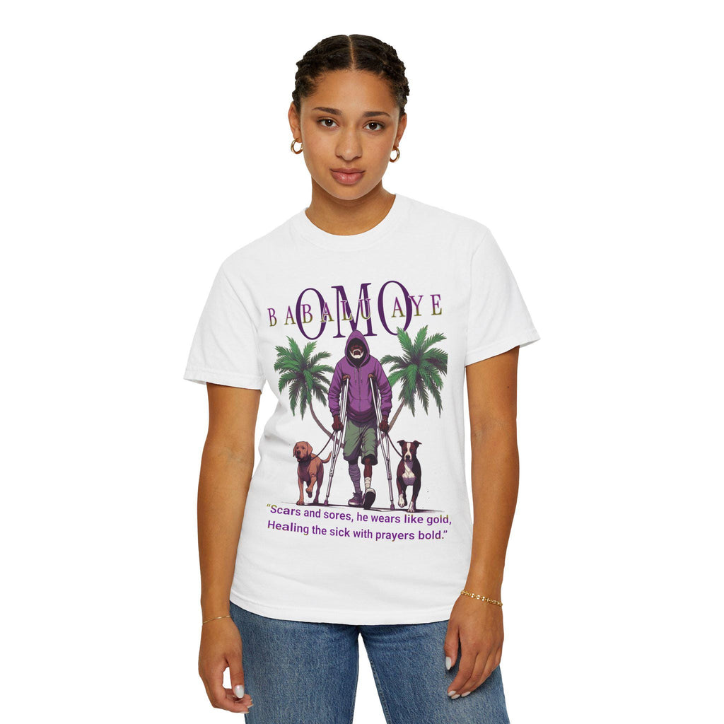 Omo BABALU AYE Afro-Spirituality Tshirt! Gift or Devotee or Godparent! Ashe Babalu aye tshirt!