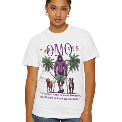 Omo BABALU AYE Afro-Spirituality Tshirt! Gift or Devotee or Godparent! Ashe Babalu aye tshirt!