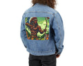 Orisha OCHOSI Denim Pop Art Jean Jacket! Gift for GodParents and Devotee!!