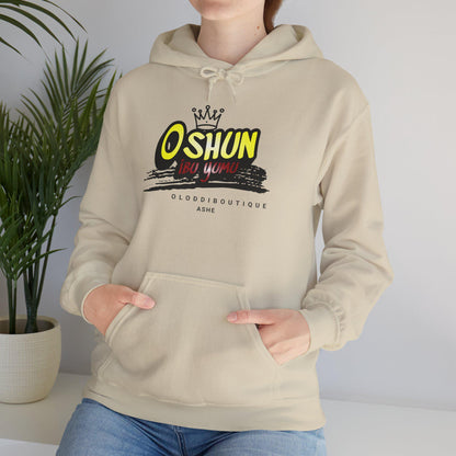 Oshun IBÚ YUMU, Orisha inspired Unisex Hoodie!! Gift for devotee or Godparent! Omo OSHUN hoodie!