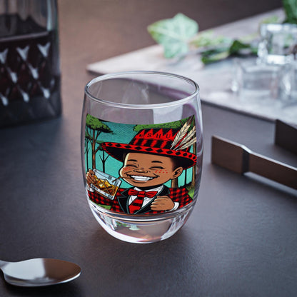 Eshu Ellegua “Cheers To” Whiskey Style Drinking Glass – Gift for Devotee or Godparent