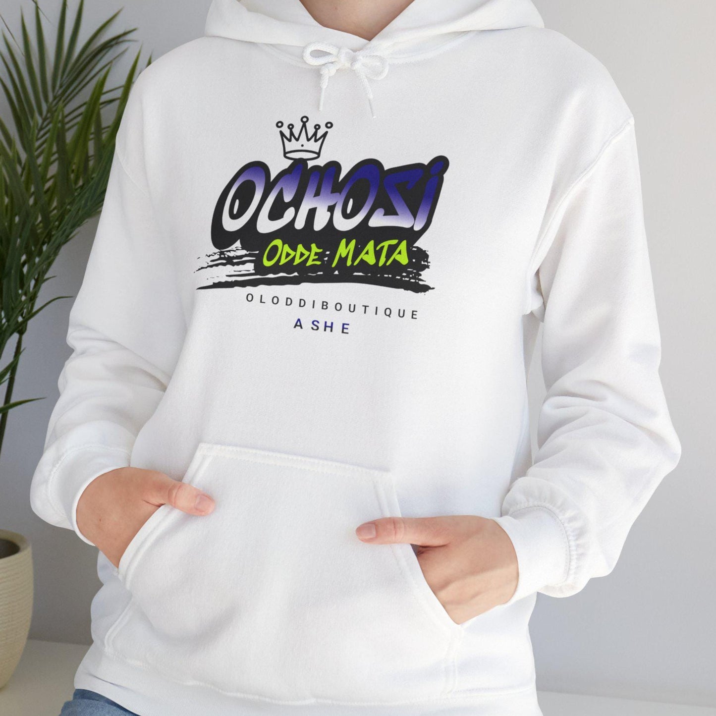 Ochosi ODDE MATA, Orisha inspired Unisex Hoodie!! Gift for devotee or Godparent! Omo OCHOSI hoodie!