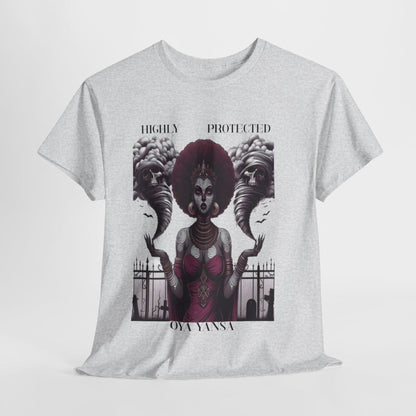 Highly Protected OYA YANSA Orisha Tshirt! Gift for Godparents or Devotee! Graphic ORISHA Tee!