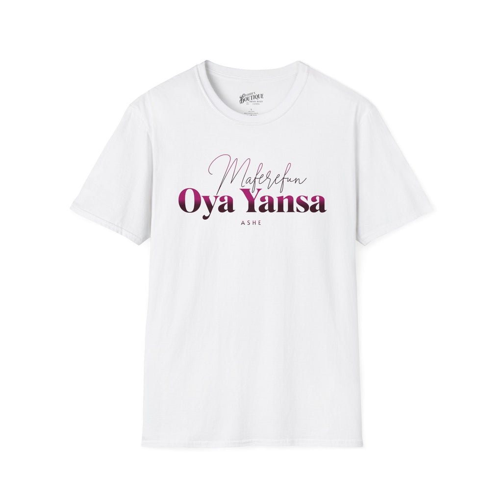 Maferefun OYA YANSA "A Queen in Africa" tshirt, Ashe Orisha Oya tshirt, Gift of devotee or godparent! omo oya