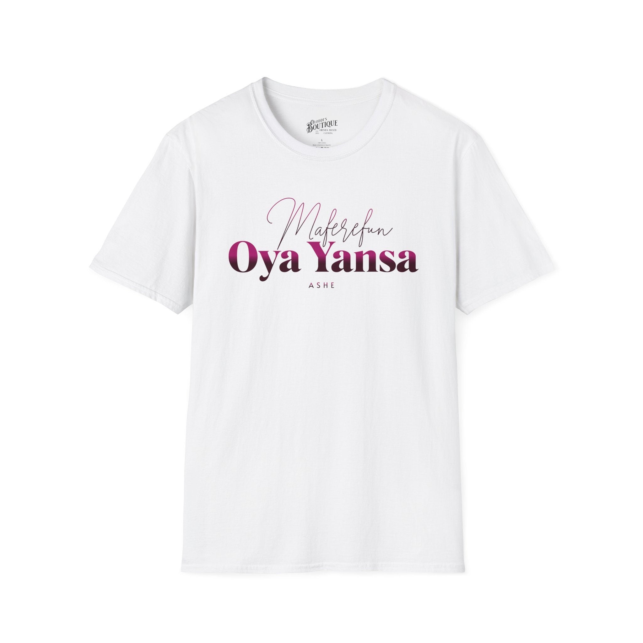 Maferefun OYA YANSA "A Queen in Africa" tshirt, Ashe Orisha Oya tshirt, Gift of devotee or godparent! omo oya