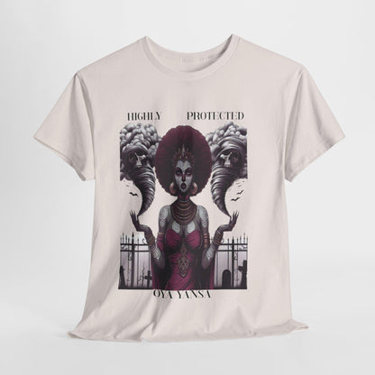 Highly Protected OYA YANSA Orisha Tshirt! Gift for Godparents or Devotee! Graphic ORISHA Tee!