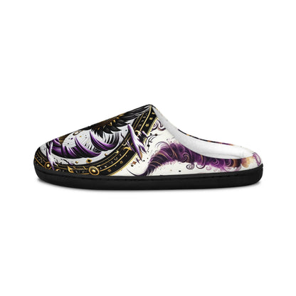 Orisha OYA "Purple Tornados" Stylish Comfy indoor slippers, oya yansa slippers, gift for devotee or godparents