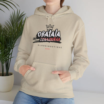 Obatalá OCHAGRIÑÁN, Orisha inspired Unisex Hoodie!! Gift for devotee or Godparent! Omo OBATALÁ hoodie!